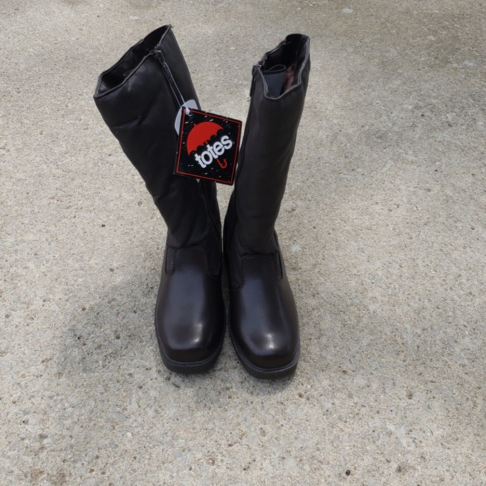 Faux Fur Lined Waterproof Winter Boots